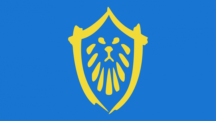 Flag of the Alliance from World of Warcraft