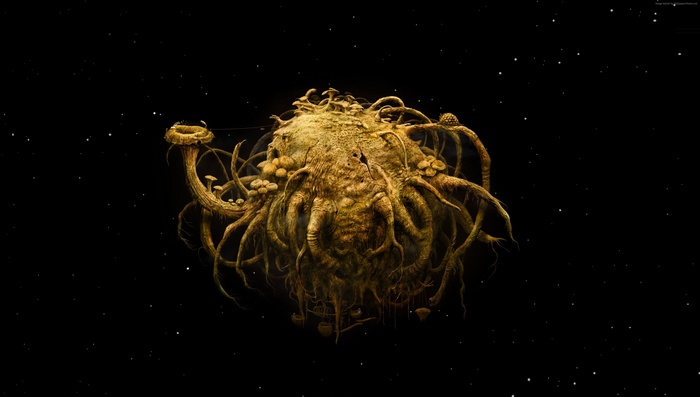 Samorost 3 alien creature in space