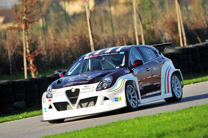 Alfa Romeo Giulietta TCR by Romeo Ferraris on track