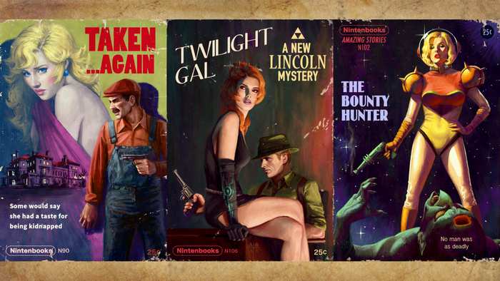 Taken Again, Twilight Gal, The Bounty Hunter Nintendo Books