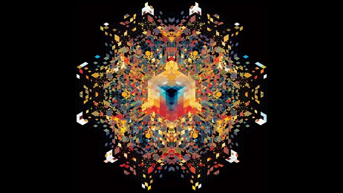 Abstract geometric digital art by Andy Gilmore