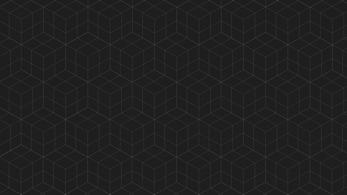 Dark geometric cube pattern