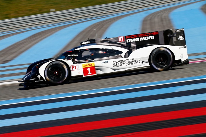 Porsche 919 Hybrid race car with number 1