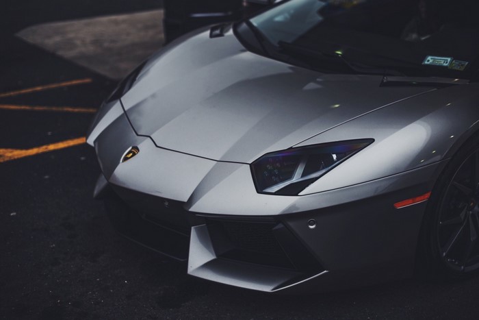 Lamborghini Aventador front view
