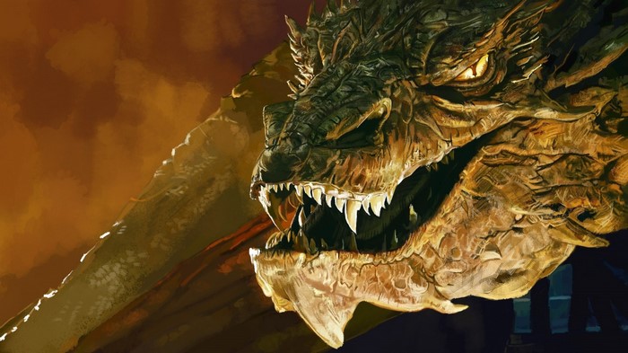 Smaug the dragon from The Hobbit The Desolation of Smaug