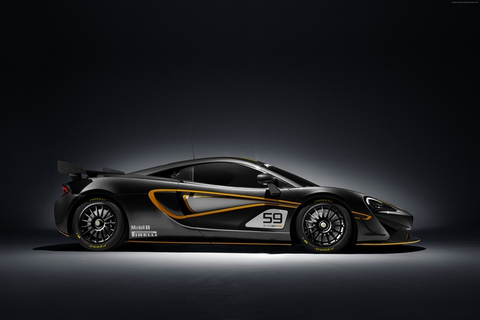 McLaren 570S GT4 race car
