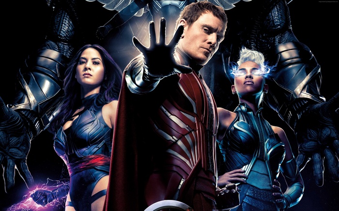 X-Men: Apocalypse - Magneto, Psylocke, and Storm