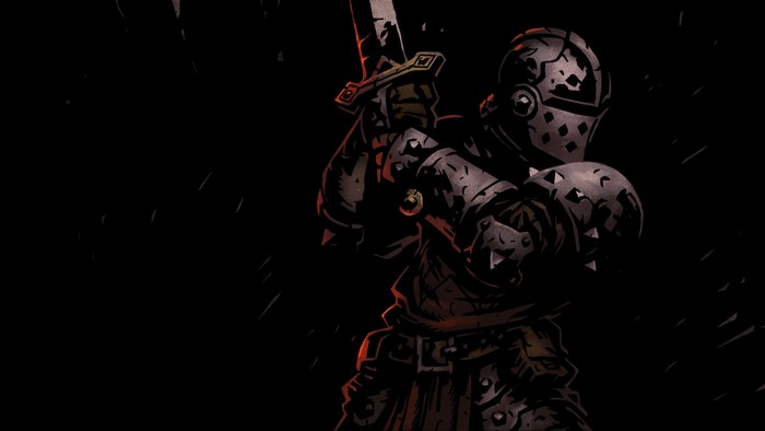 Darkest Dungeon knight with sword