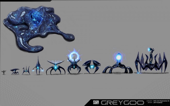 Grey Goo Unit Exploration Concept Art