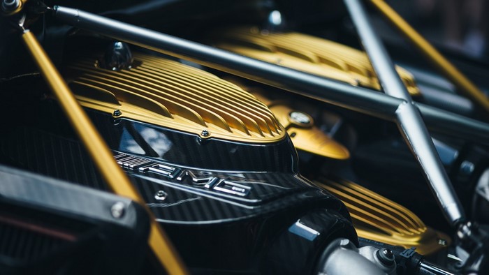 Pagani Huayra AMG Engine Close-up