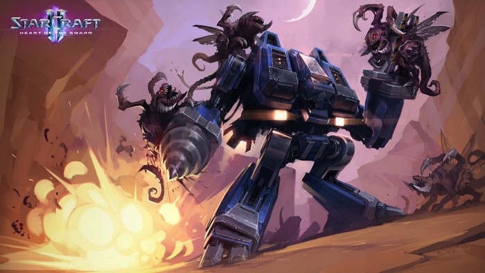 StarCraft II Heart of the Swarm Zerg Mech