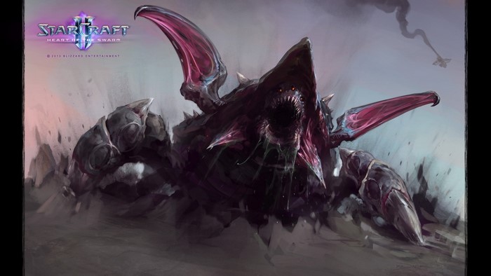 Zerg creature from Starcraft II: Heart of the Swarm