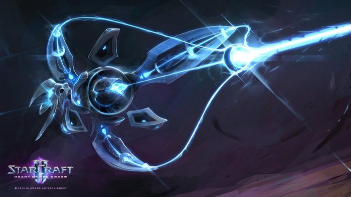 Starcraft II Heart of the Swarm Protoss weapon