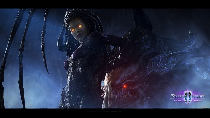 Sarah Kerrigan from StarCraft II Heart of the Swarm