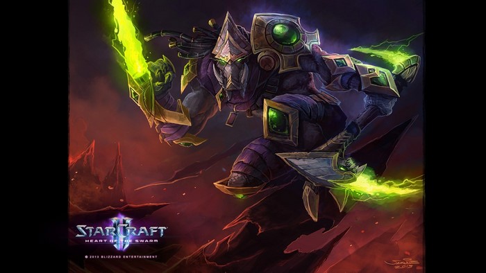 Zeratul from StarCraft II: Heart of the Swarm