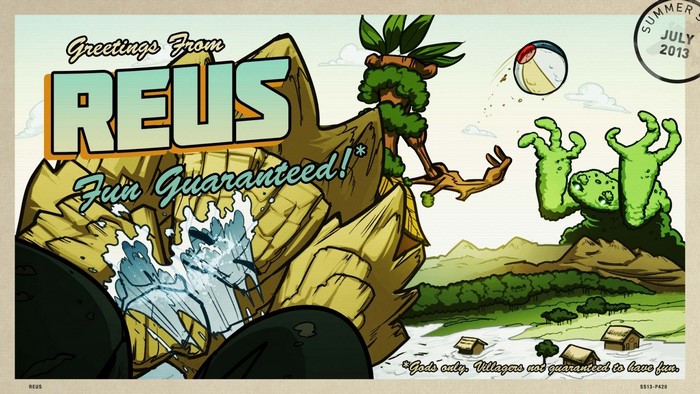 Greetings from Reus postcard