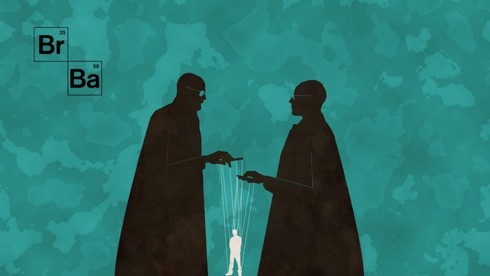Breaking Bad illustration with puppets