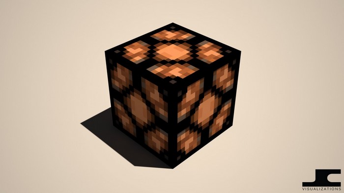 Redstone Lamp from Minecraft