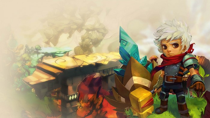 Kid from Bastion video game