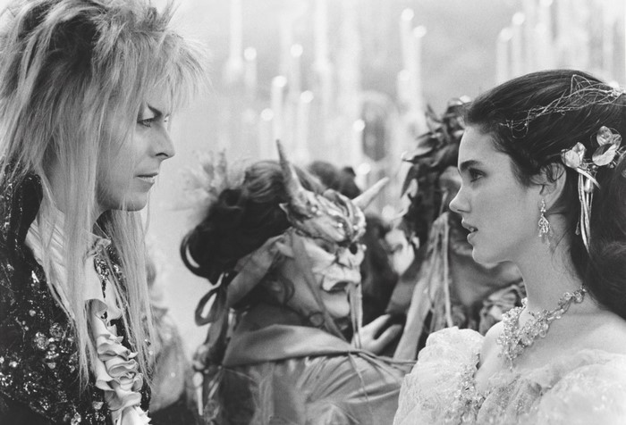David Bowie and Jennifer Connelly in Labyrinth