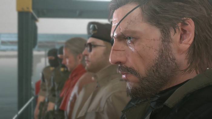 Venom Snake and soldiers from Metal Gear Solid V