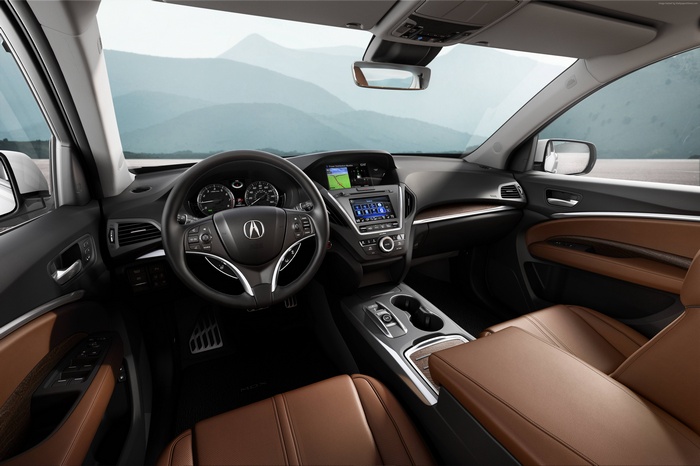Acura MDX Interior with Navigation System