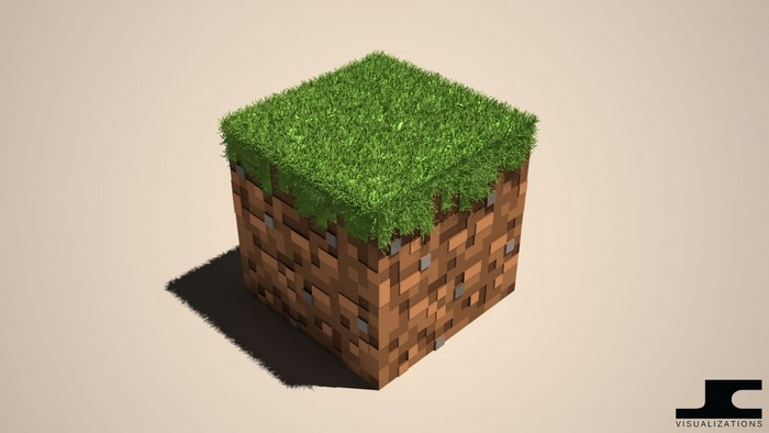 Minecraft grass block