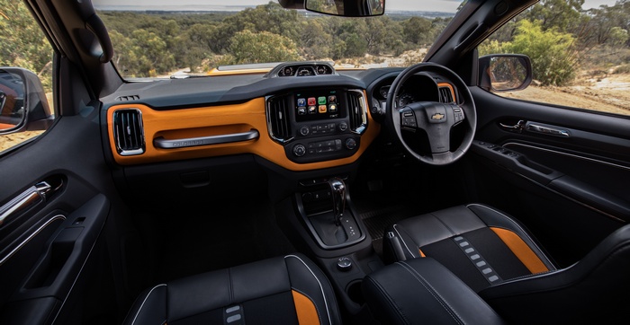 Chevrolet Colorado Xtreme interior at Bangkok Auto Show 2016