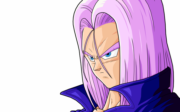 Trunks from Dragon Ball Z anime illustration