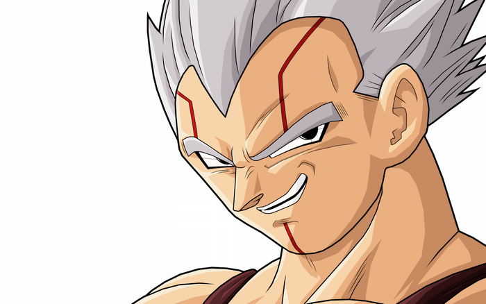 Vegeta from Dragon Ball Z illustration
