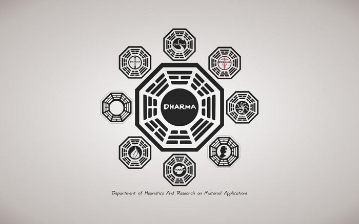 Dharma Initiative logos from Lost