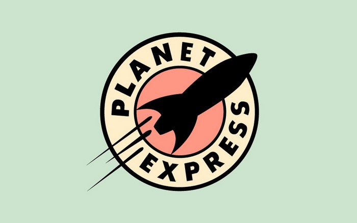 Planet Express logo from Futurama