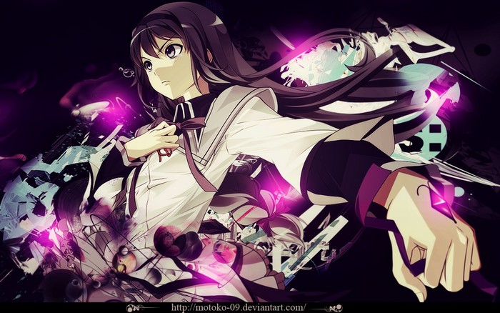 Akemi Homura from Mahou Shoujo Madoka Magica