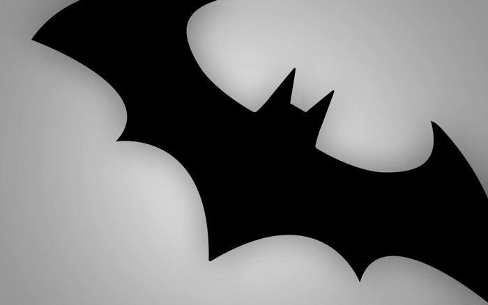 Batman logo silhouette