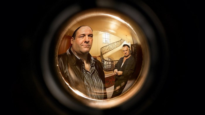 Tony Soprano and Silvio Dante from The Sopranos