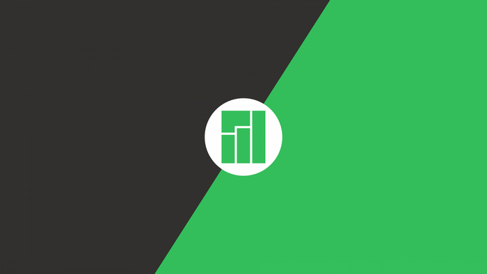 Manjaro Linux logo on a split background