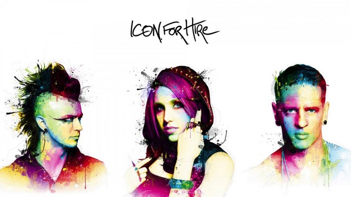 Icon for Hire band members watercolor painting