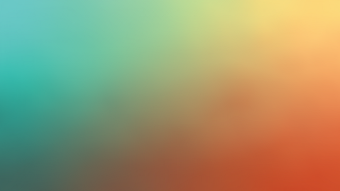 Cyan and orange gradient with sunlight effect