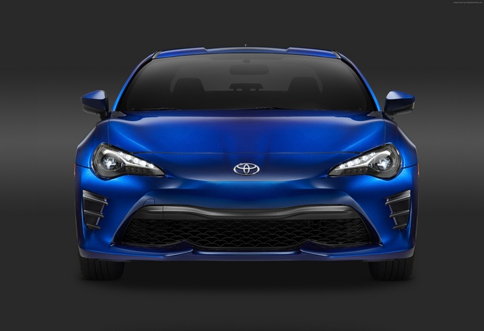 Blue Toyota 86 at NYIAS 2016
