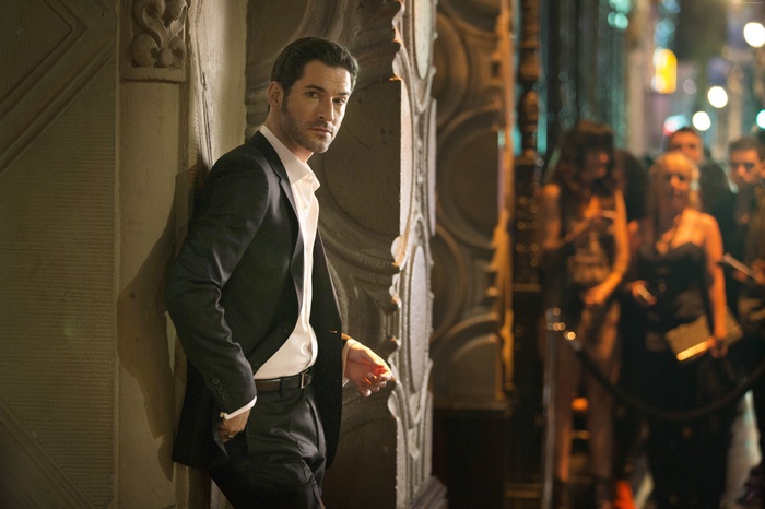 Tom Ellis as Lucifer Morningstar in Lucifer