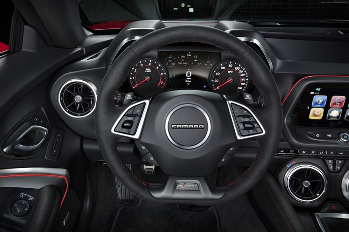 Chevrolet Camaro ZL1 Interior Dashboard and Steering Wheel