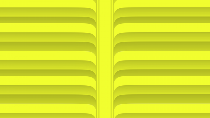 Yellow horizontal lines pattern with vertical division