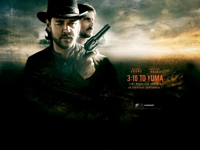 3:10 to Yuma starring Russell Crowe and Christian Bale