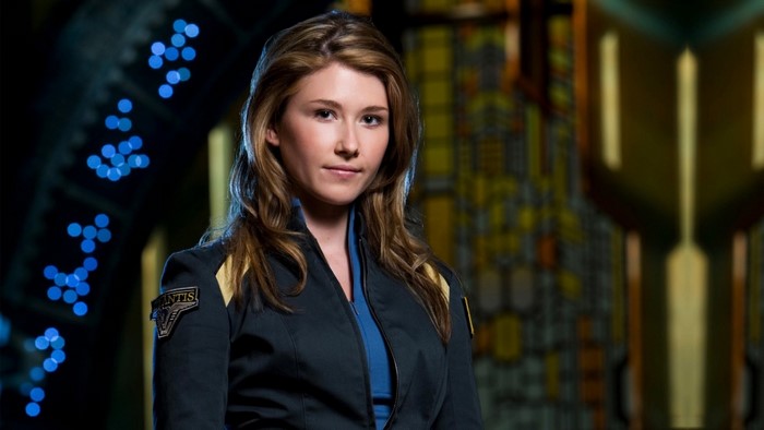 Jewel Staite as Wraith Queen in Stargate Atlantis
