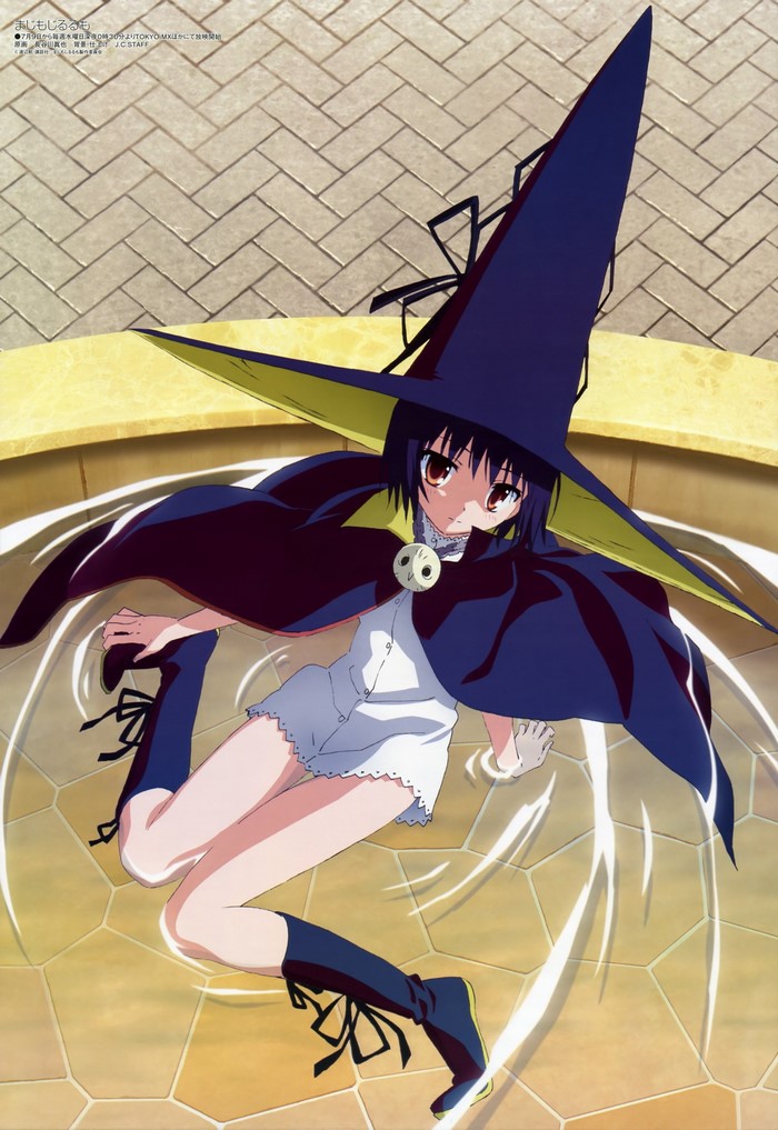 Rurumo from Majimoji Rurumo wearing a witch costume