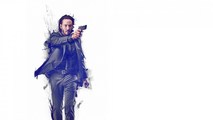 John Wick from John Wick holding a gun