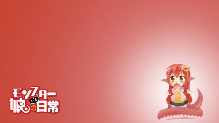 Miia from Monster Musume no Iru Nichijou logo and character