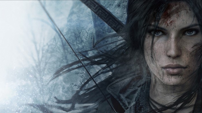 Lara Croft Intense Portrait from Rise of the Tomb Raider