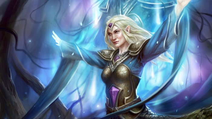 Galadriel from The Lord of the Rings fantasy art