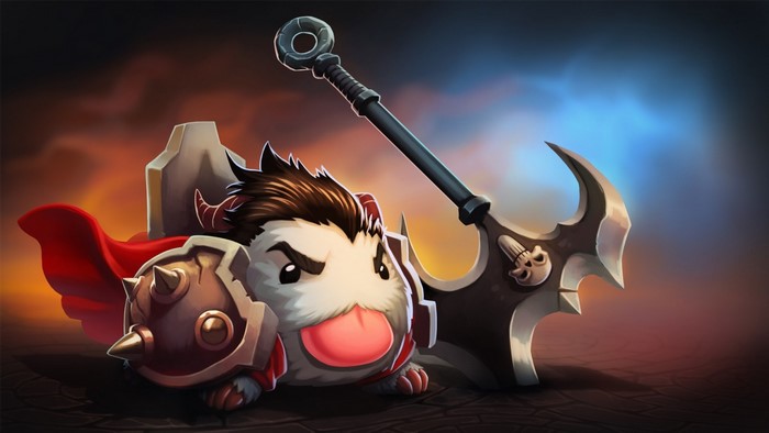 Poro from League of Legends as Darius